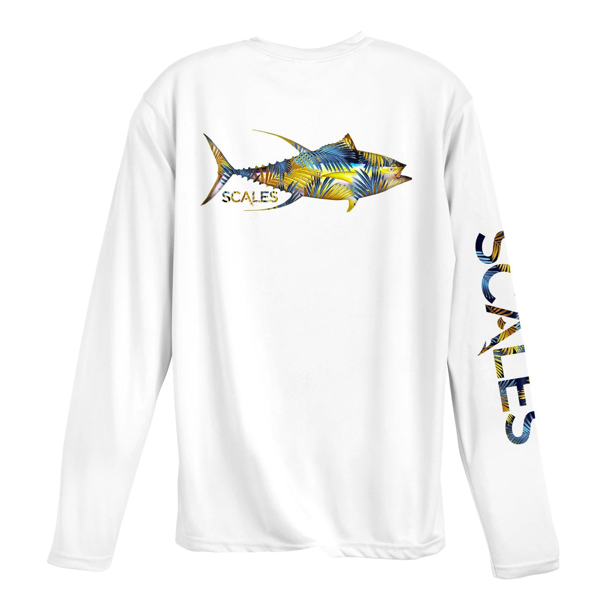 SCALES Tropical Tuna Youth PRO Long Sleeve Performance