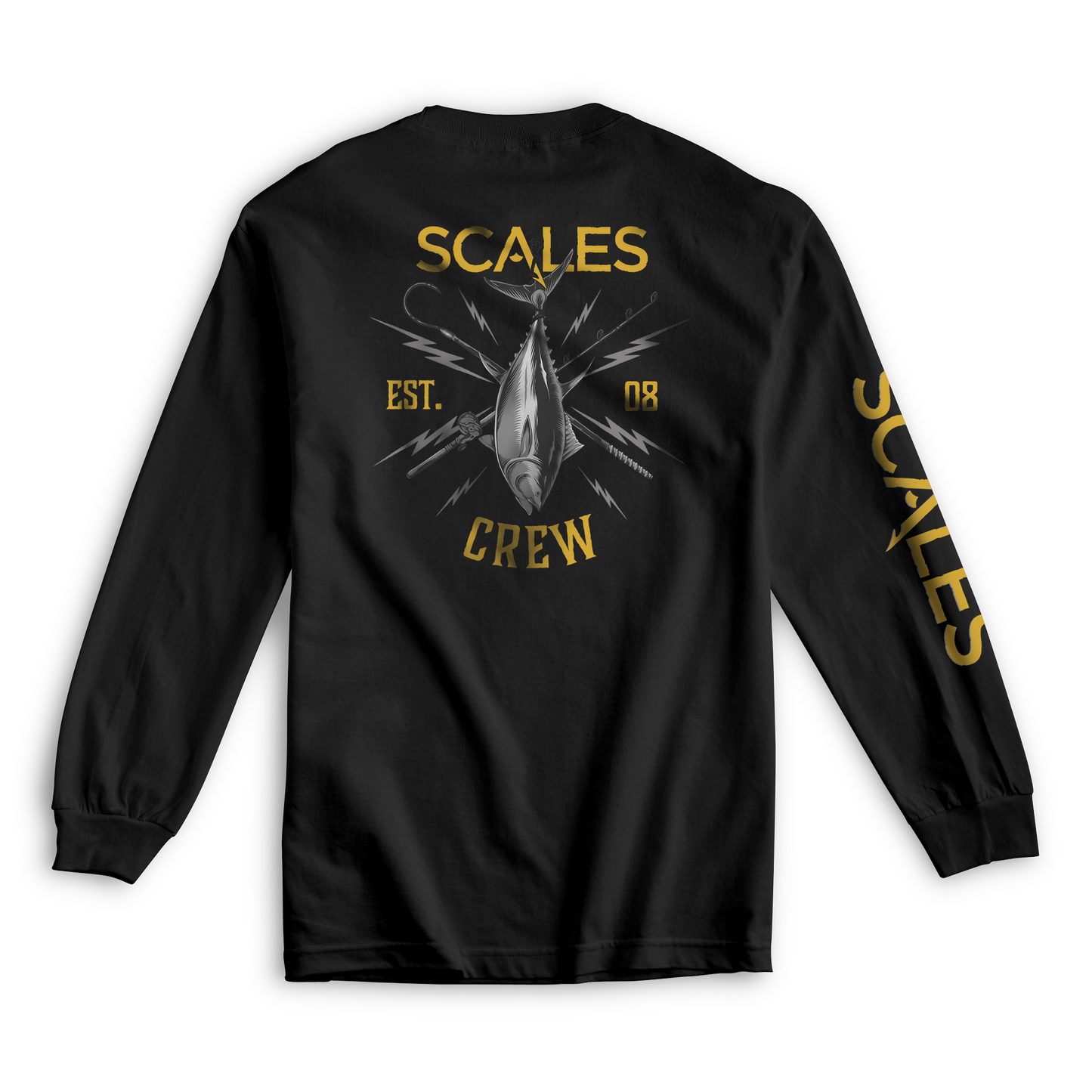 SCALES Blue Gold Premium Long Sleeve Tee