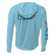 SCALES 808 Marlin Hooded Long Sleeve Performance Shirt