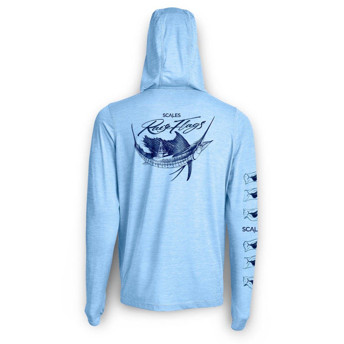 SCLAES Popping Sails Active Performance Hooded Long Sleeve