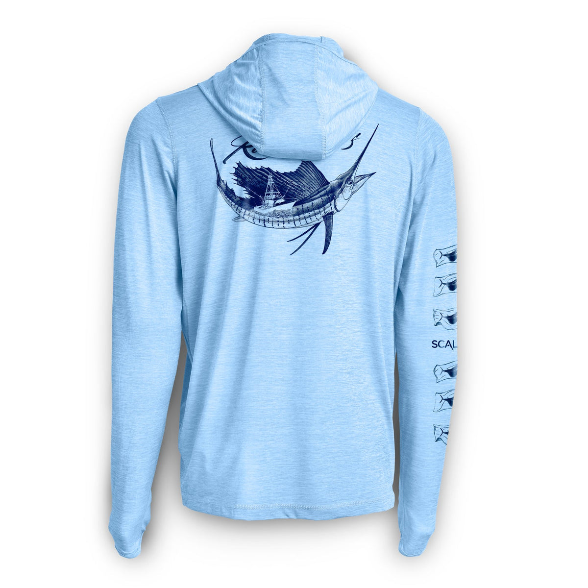 SCLAES Popping Sails Active Performance Hooded Long Sleeve