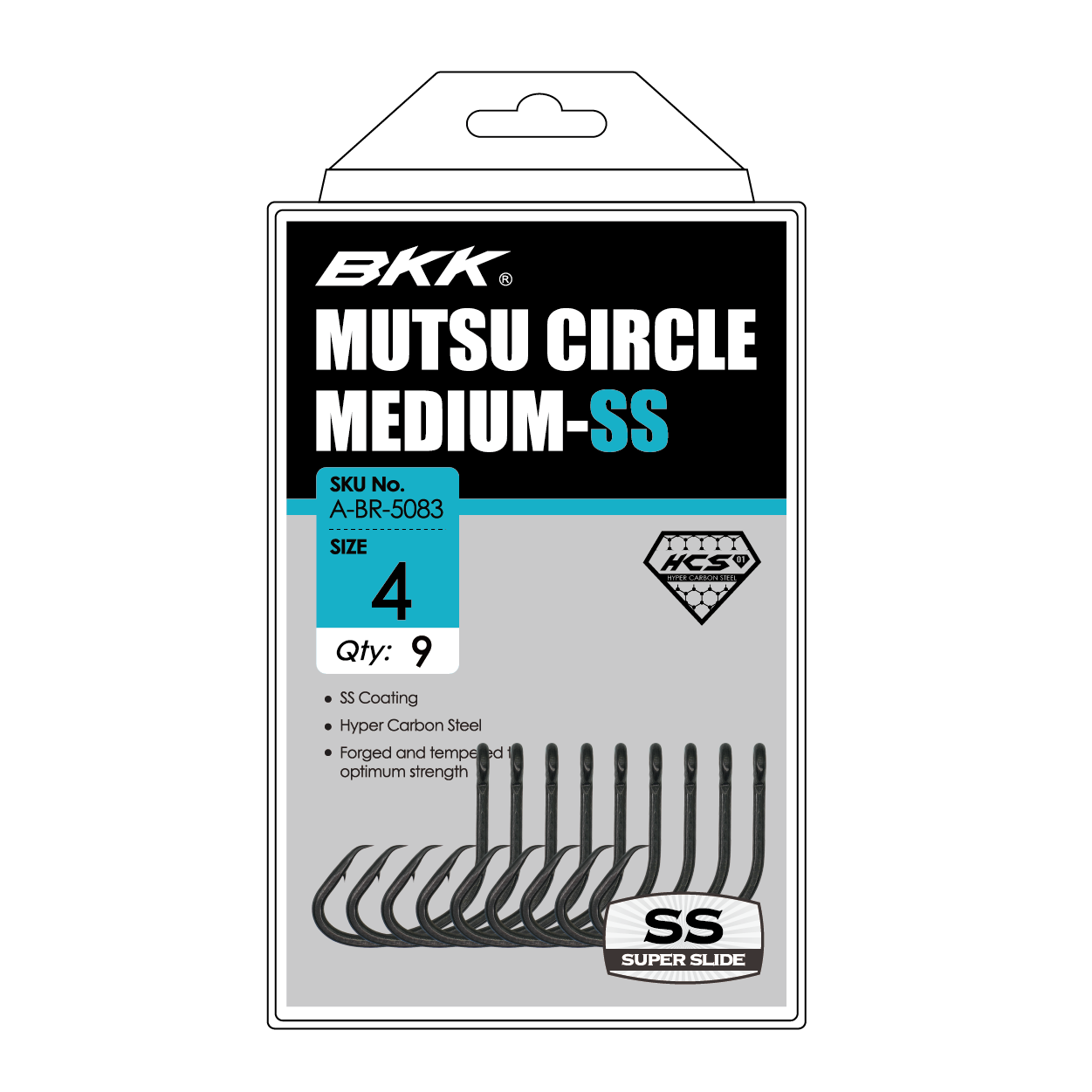 BKK SS Mutsu Circle Medium Hook