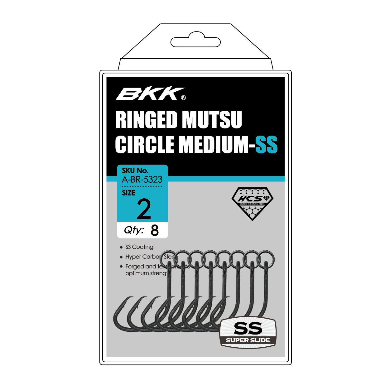 BKK SS Mutsu Circle Medium Hook