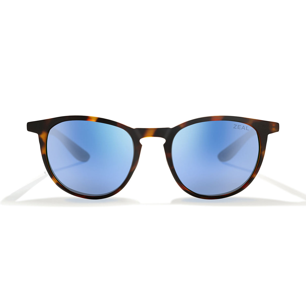 Zeal Juno Sunglass Matte Tortoise | Horizon Blue