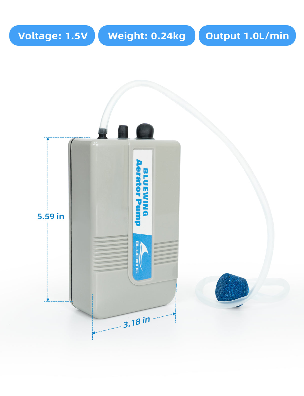 BLUEWING Aerator Live Bait Pump