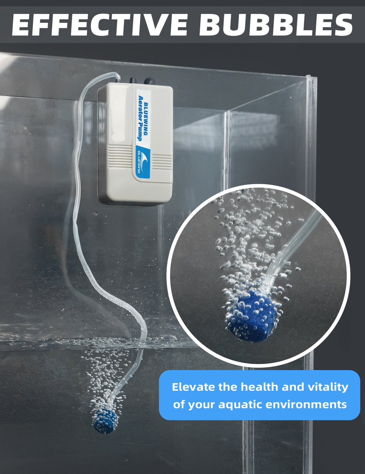 BLUEWING Aerator Live Bait Pump