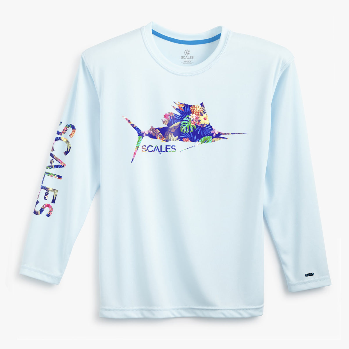 SCALES Tropical Sailfish Youth PRO Long Sleeve Performance