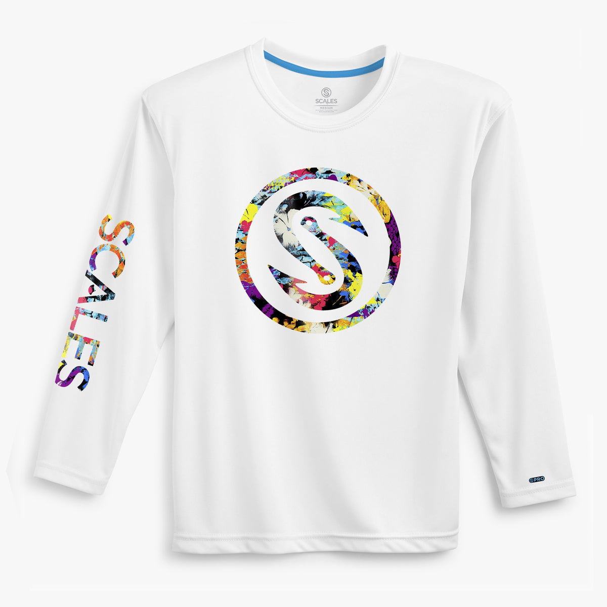 SCALES Tropical Hooks Youth PRO Long Sleeve Performance