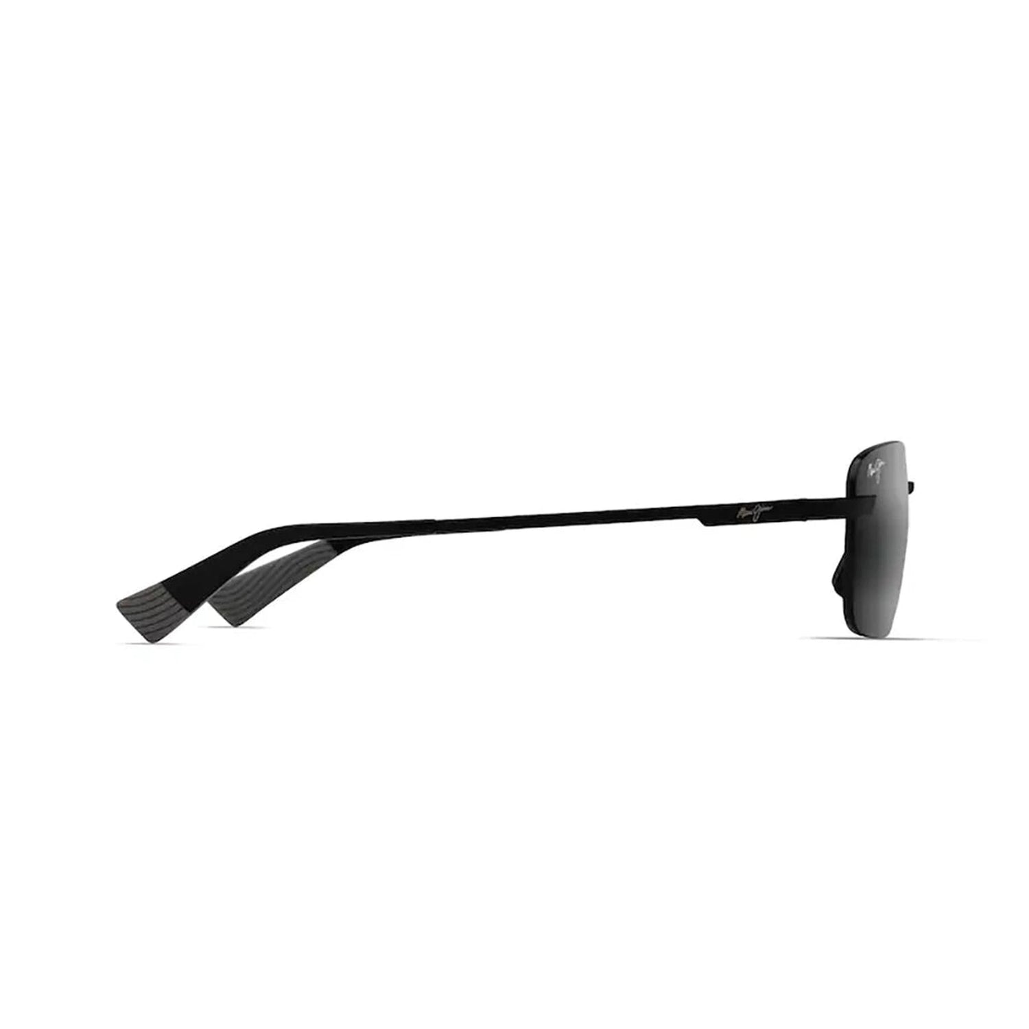 MAUI JIM Lanakila Sunglasses Matte Black with Grey | Neutral Grey