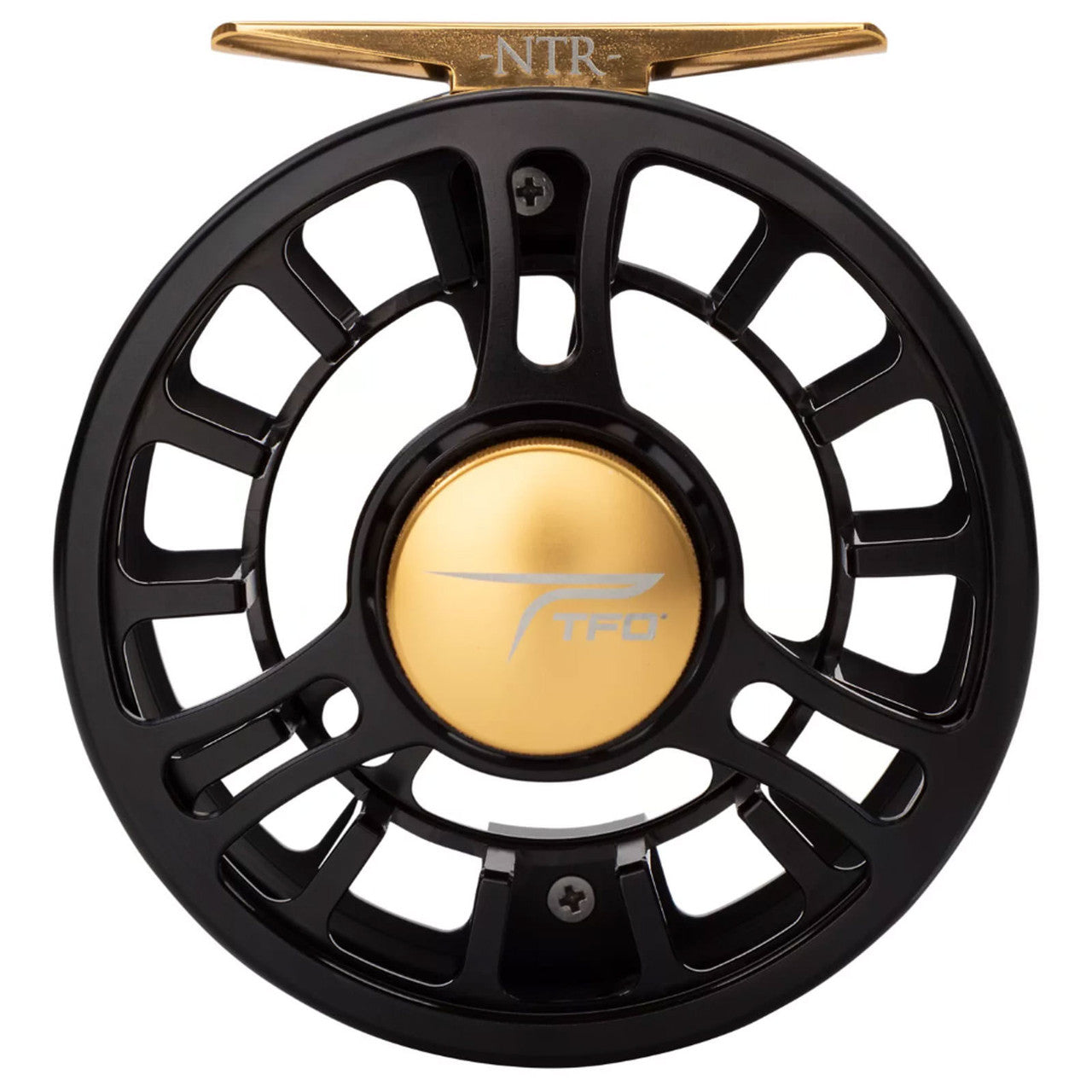 Temple Fork Outfitters NTR III Large Arbor Reel - Black/Gold