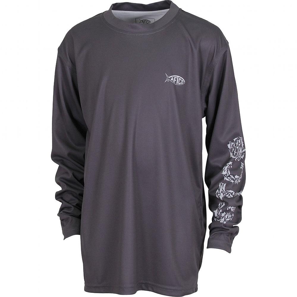 AFTCO Youth Red Alert Long Sleeve Performance Shirt