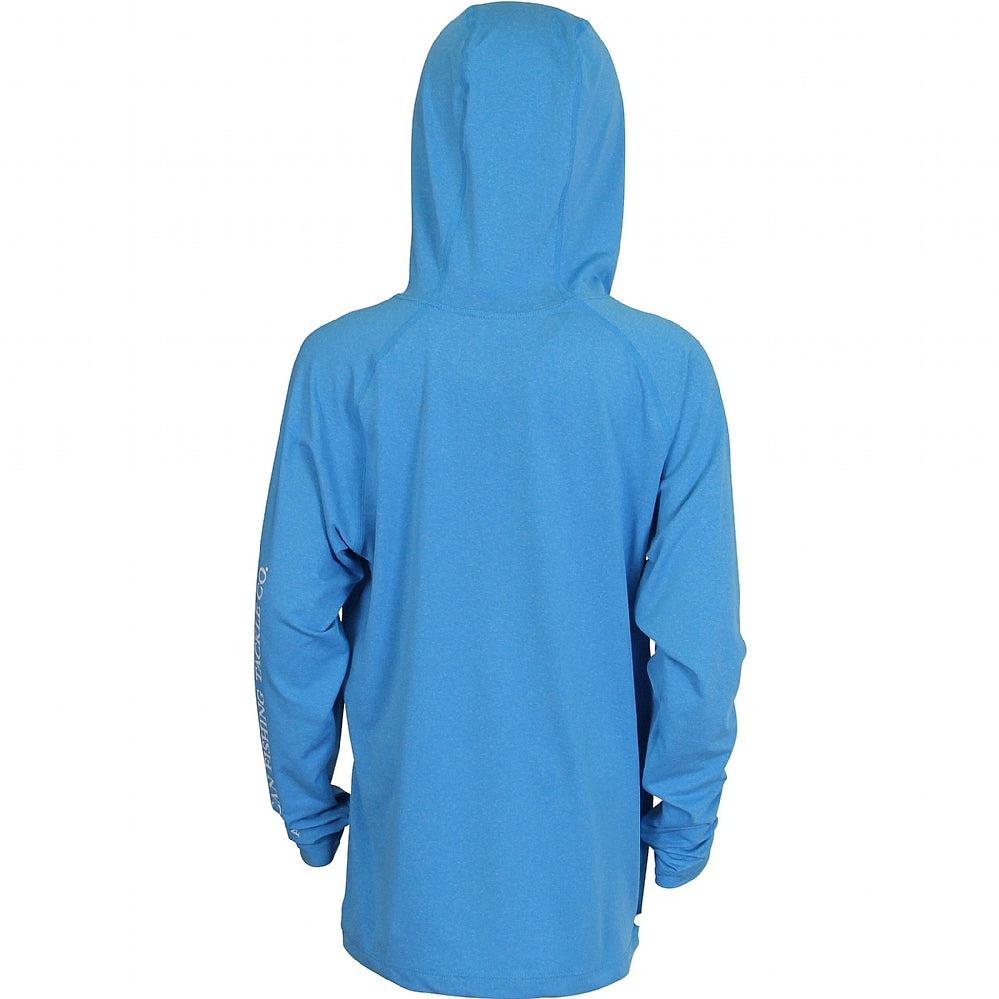 AFTCO Youth Samurai 2 Heathered LS Hooded Shirt