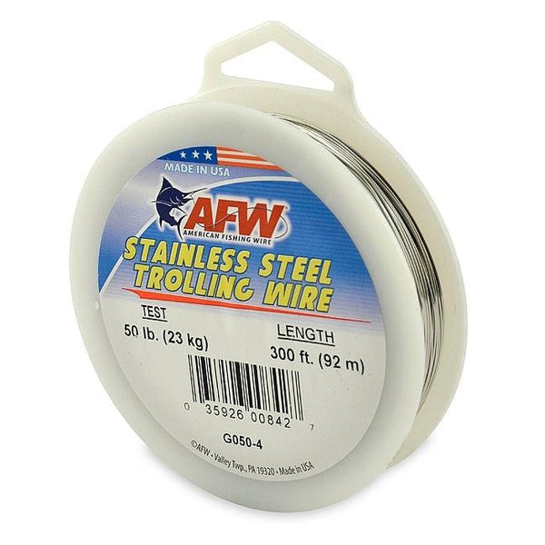 AFW Stainless Steel Trolling Wire 300FT from AMERICAN FISHING WIRE - CHAOS  Fishing