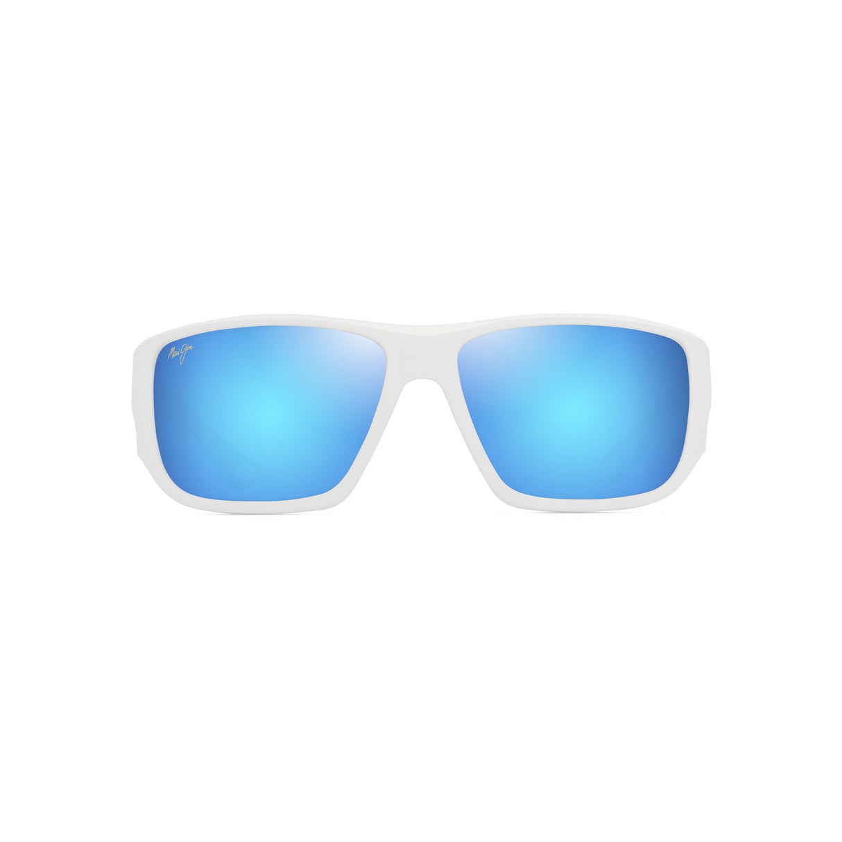 MAUI JIM Keha Sunglasses Matte White | Blue Hawaii