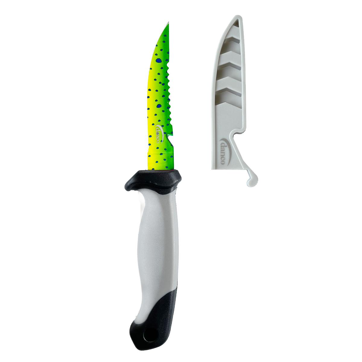 DANCO Tournament Series 4" Mahi Mahi Bait Knife with Molded Sheath