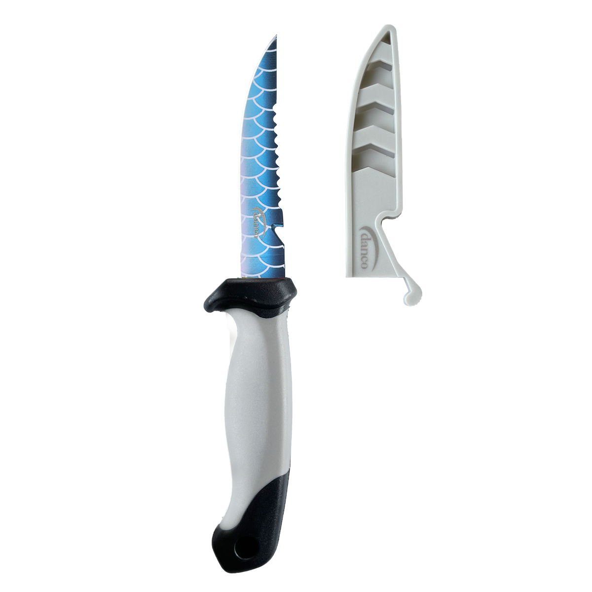 DANCO Tournament Series 4" Tarpon Bait Knife with Molded Sheath