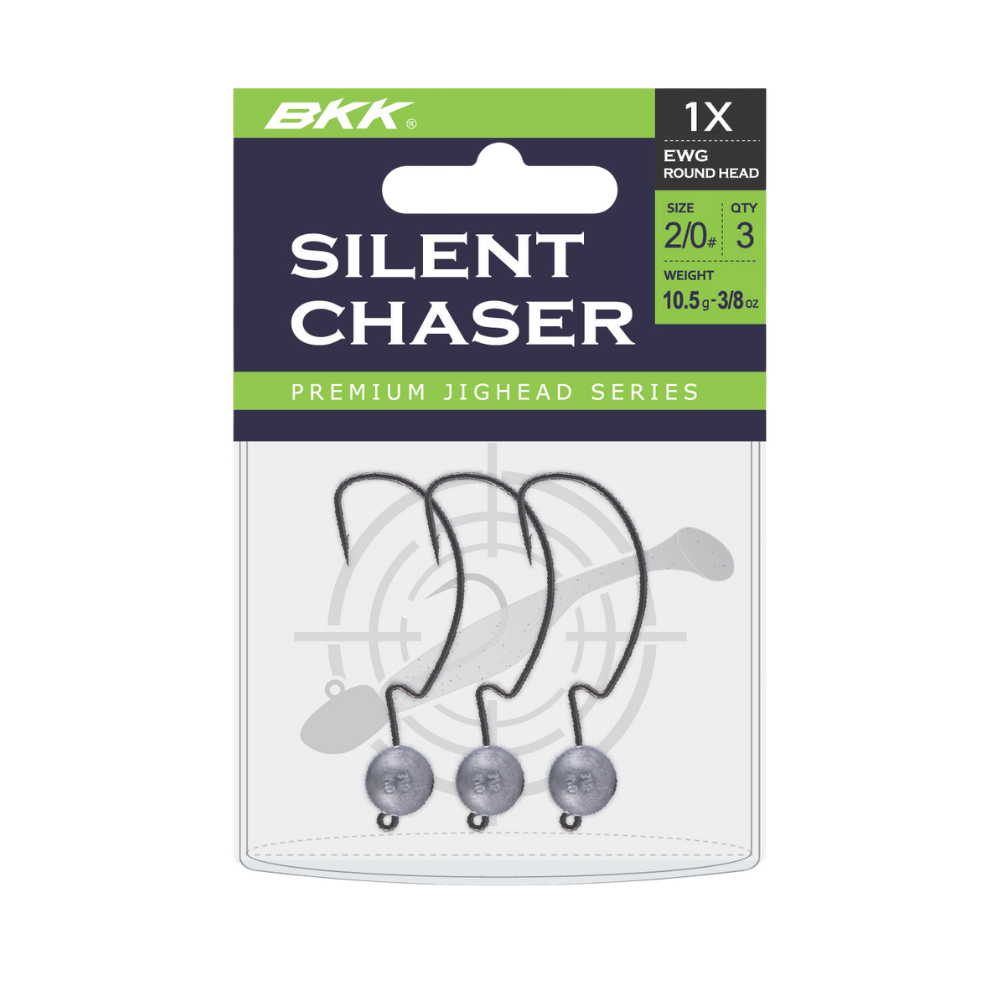BKK Silent Chaser Premium Jighead - x1 EWG Round Head
