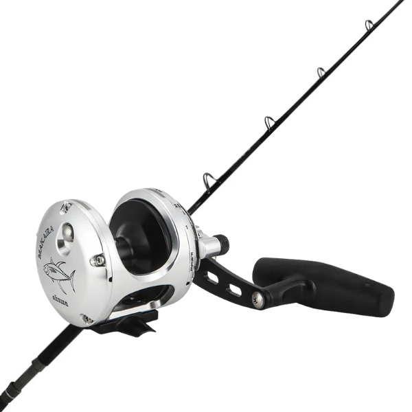 CHAOS KC Live Bait Rod with Okuma Makaira Special Edition 10-II SEA Reel Combo