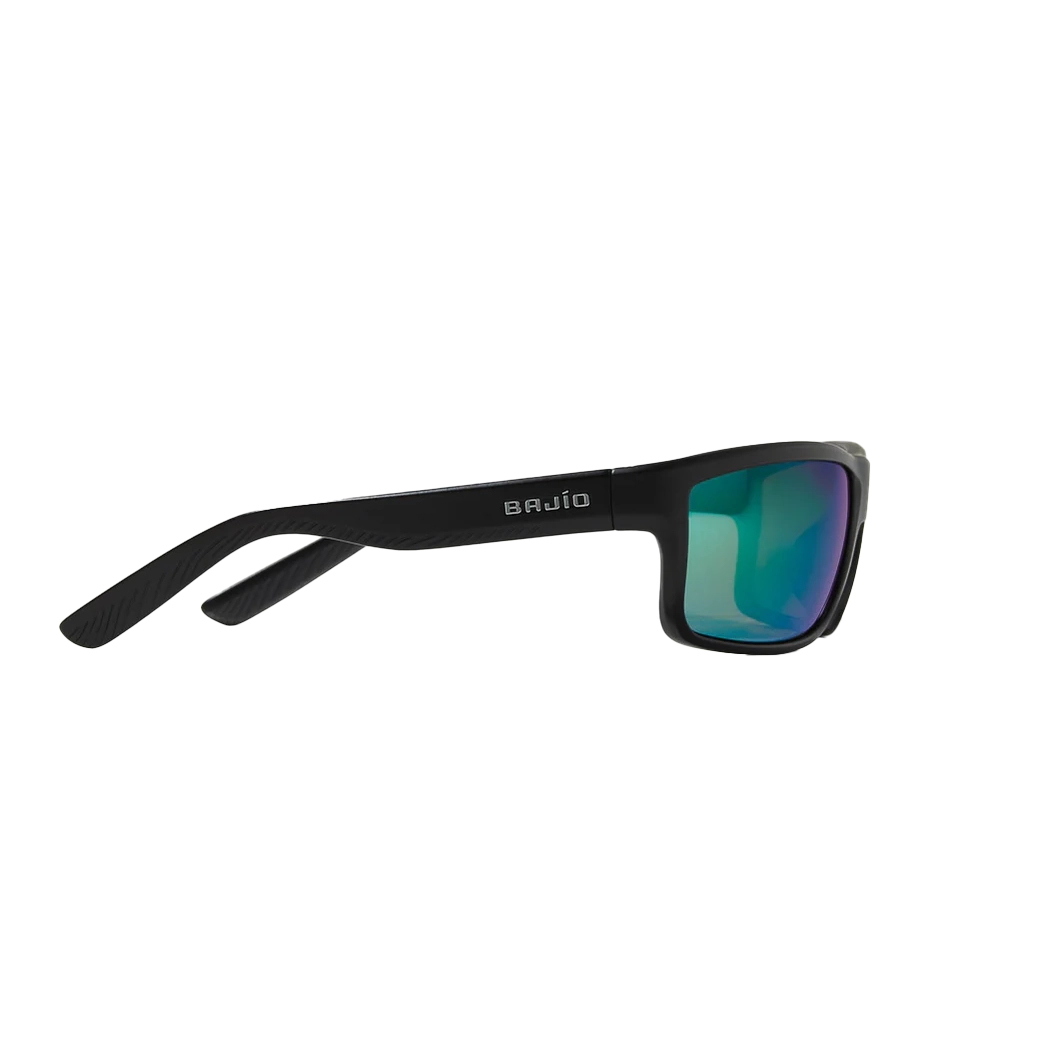 BAJIO Nippers Black Matte | Green Mirror Glass MD