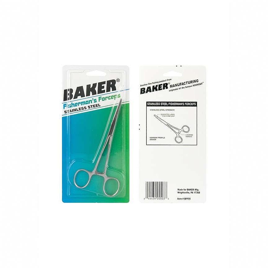 Baker 5 1-2" Straight Forceps Plier