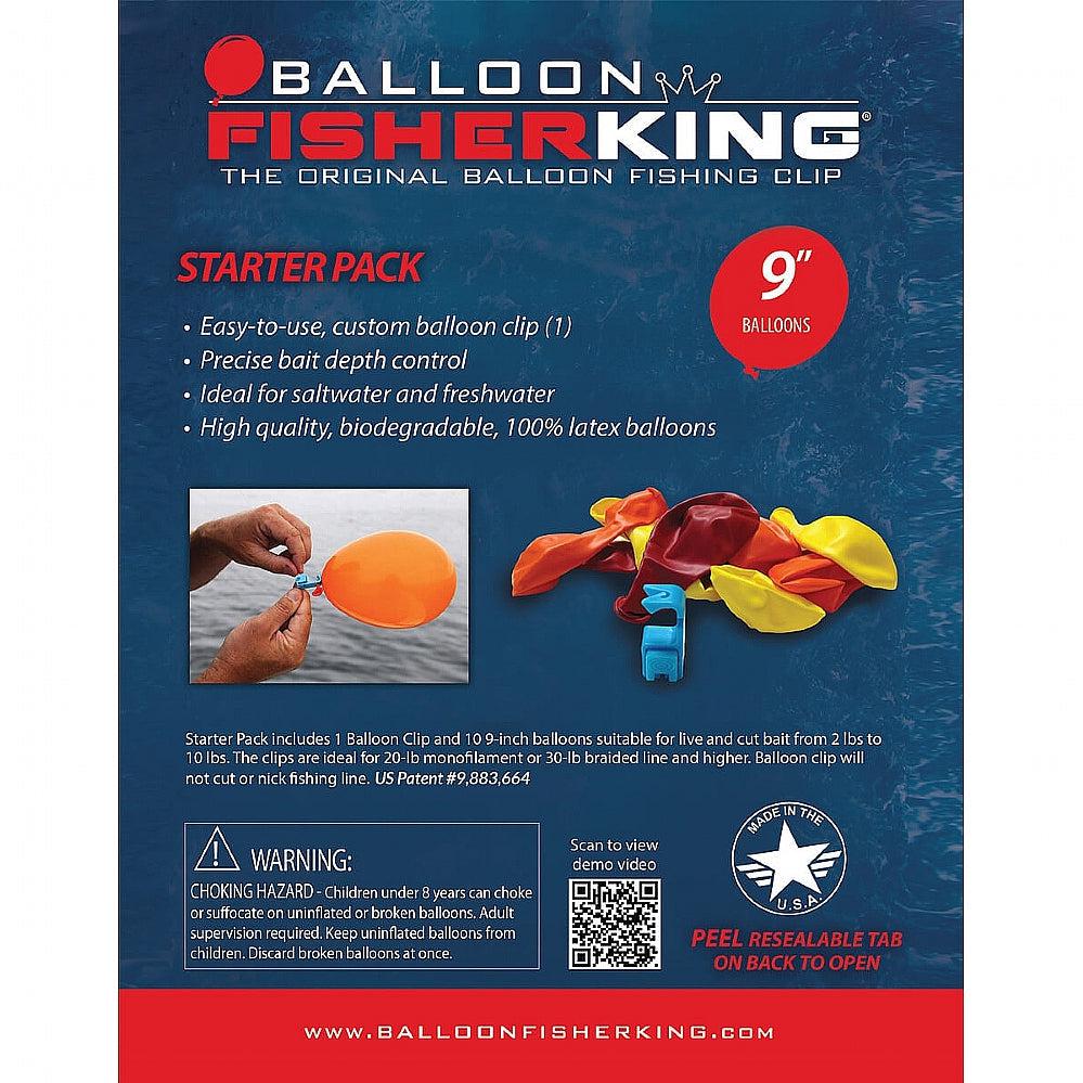Balloon Fisher King Starter Pack 9&quot;
