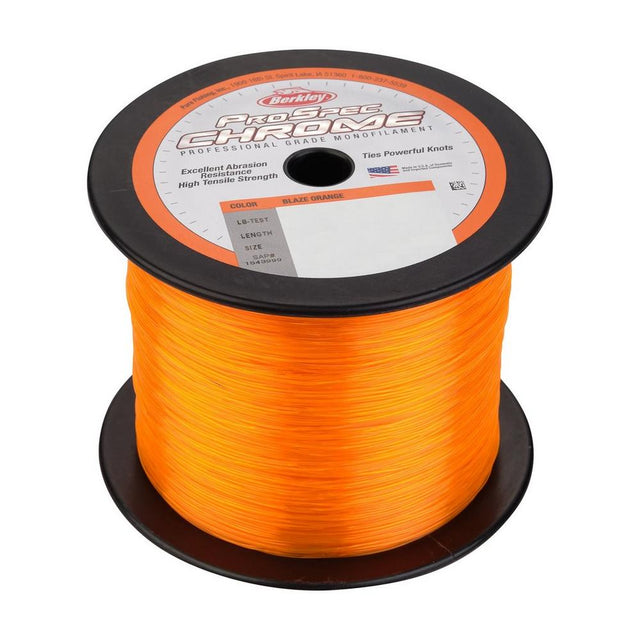 Buy 1 Berkley ProSpec Chrome Monofilament 5000yard Spool Get 1000yard Small Bulk Spool Free