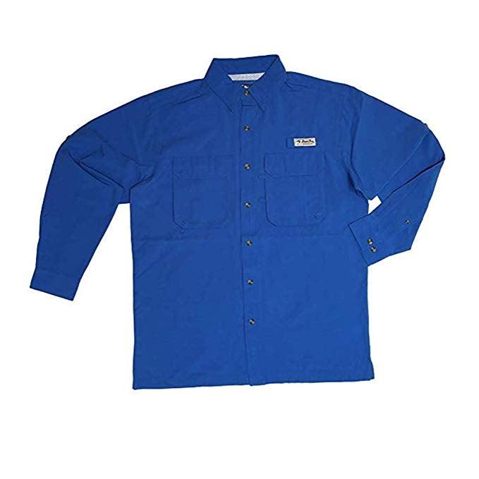 Bimini Bay Outfitters Men&#39;s Bimini Flats IV with BloodGuard Quick Dry Long Sleeve Shirt