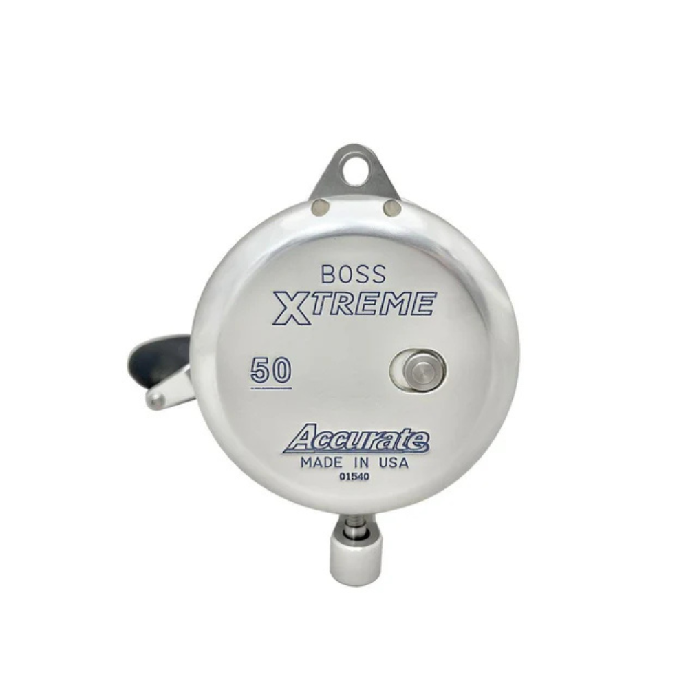 ACCURATE Boss Extreme 1SPD Reel - Silver