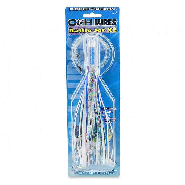 C&H Lures - Rattle Jet XL Lure - Rigged & Ready Mono 