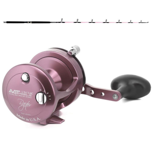 CHAOS KC 15 30 Rod with AVET LX 6 3 Raptor Reel Combo