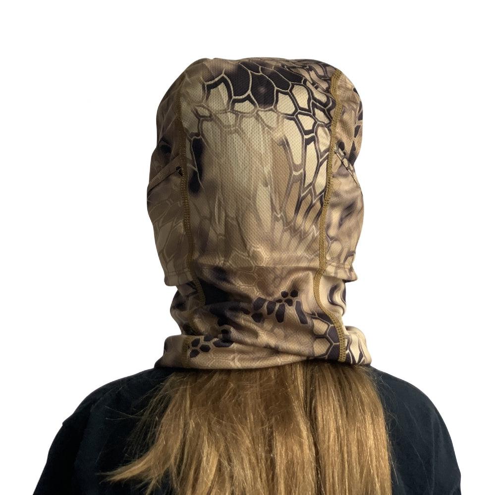 CHAOS Youth Facemask Brown Camo