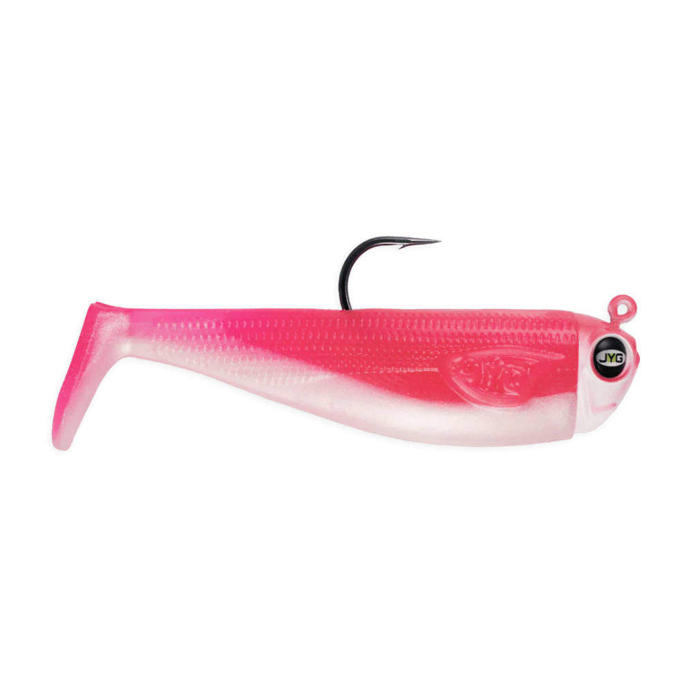 JYG PRO 5" Chubby Jig Head and Paddle Tail Bundle
