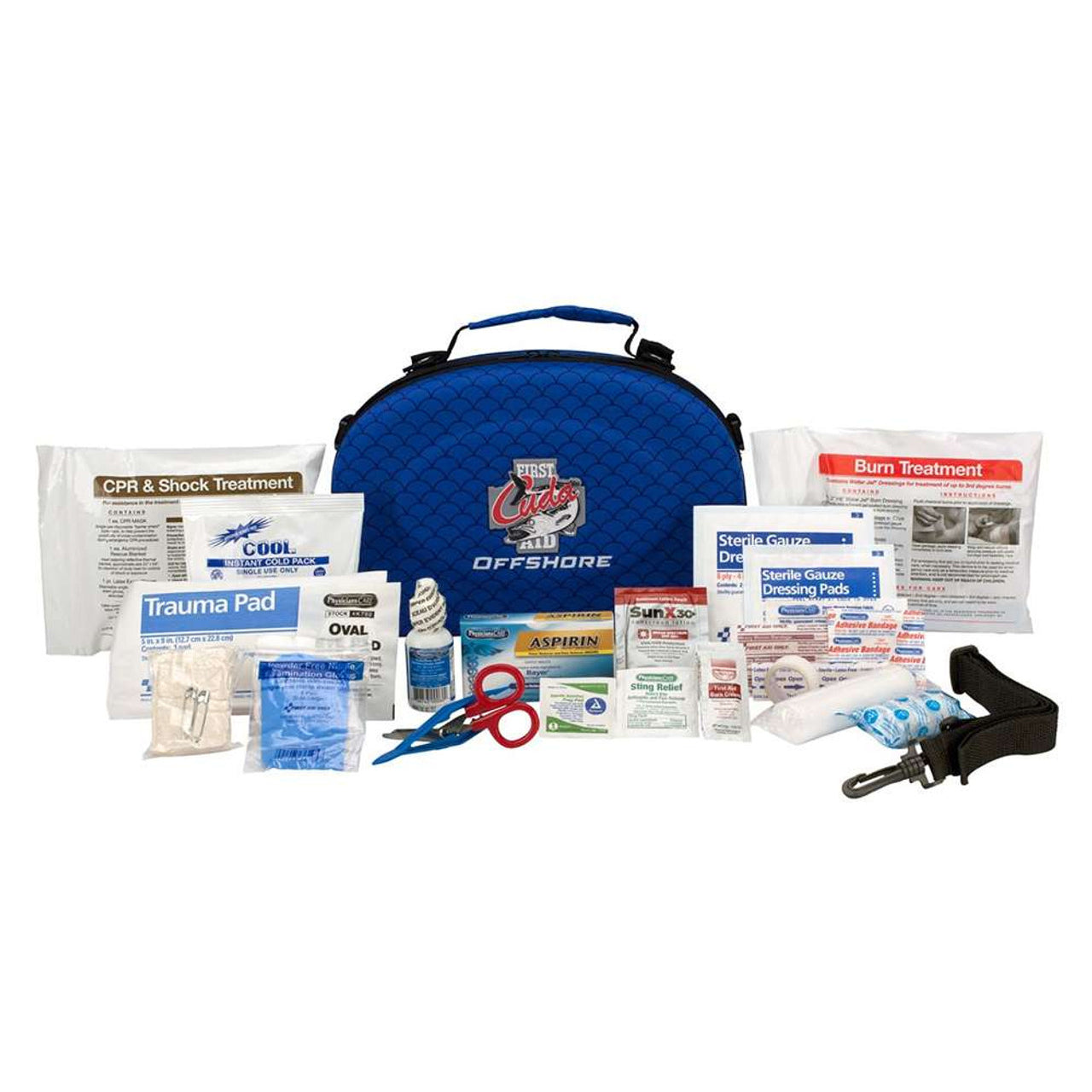 Cuda Offshore First Aid Kit Blue