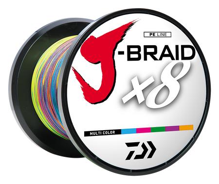 DAIWA J-Braid x8 Grand Multi Color 3300yards