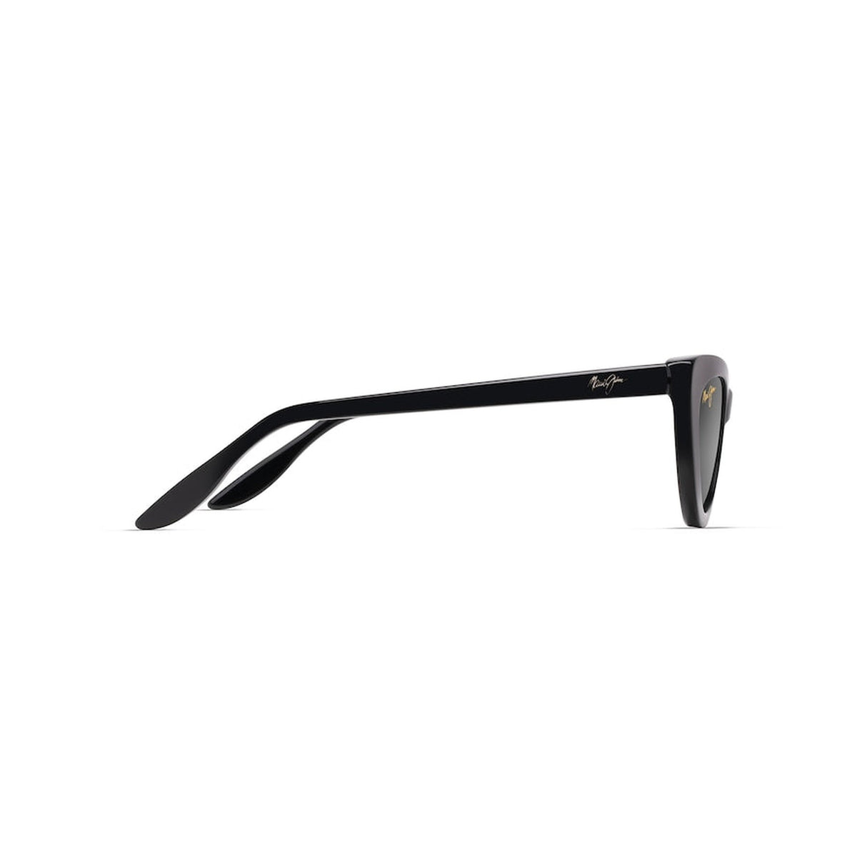 MAUI JIM Lychee Sunglasses Black Gloss | Dual Mirror Silver to Black