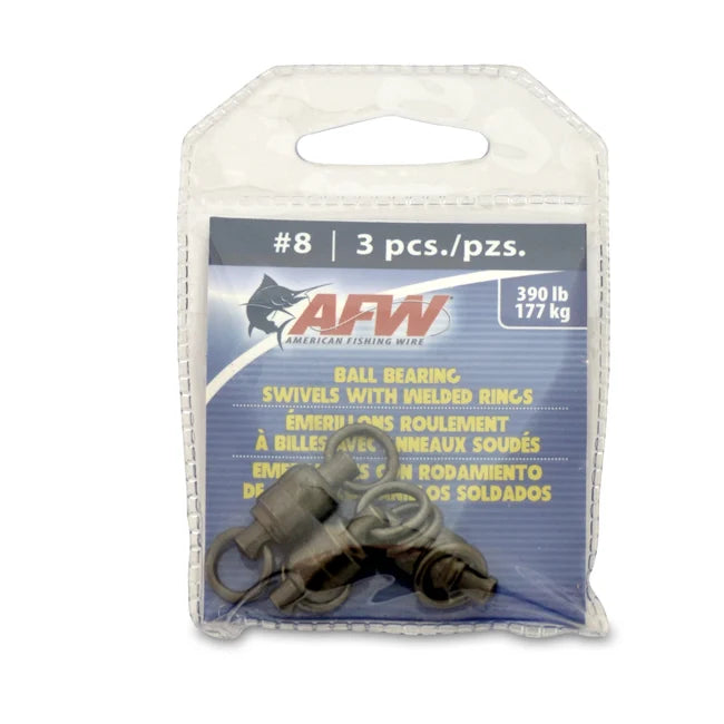 AFW Stainless Steel Ball-Bearing Snap Swivels
