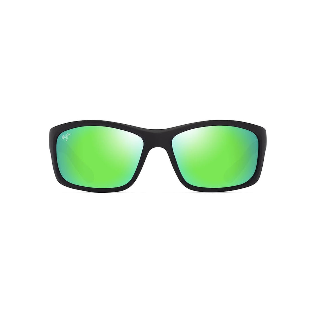 MAUI JIM Kanaio Coast Sunglasses Matte Black/Green |  MAUIGreen