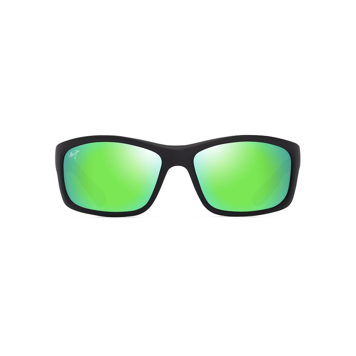 MAUI JIM Kanaio Coast Sunglasses Matte Black/Green |  MAUIGreen