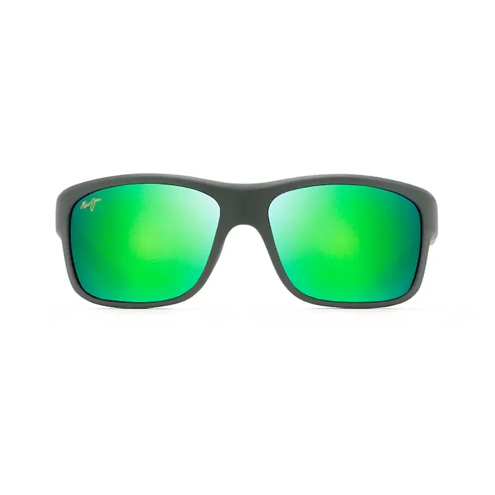 MAUI JIM Southern Cross Sunglasses Soft Matte Khaki with Brown and Black | MAUIGreen