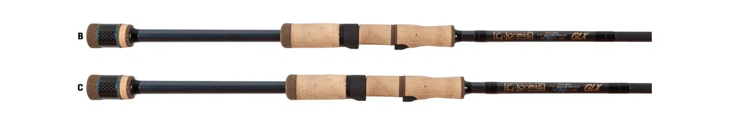 G.Loomis GLX 6'8" Med Heavy 803S JWR