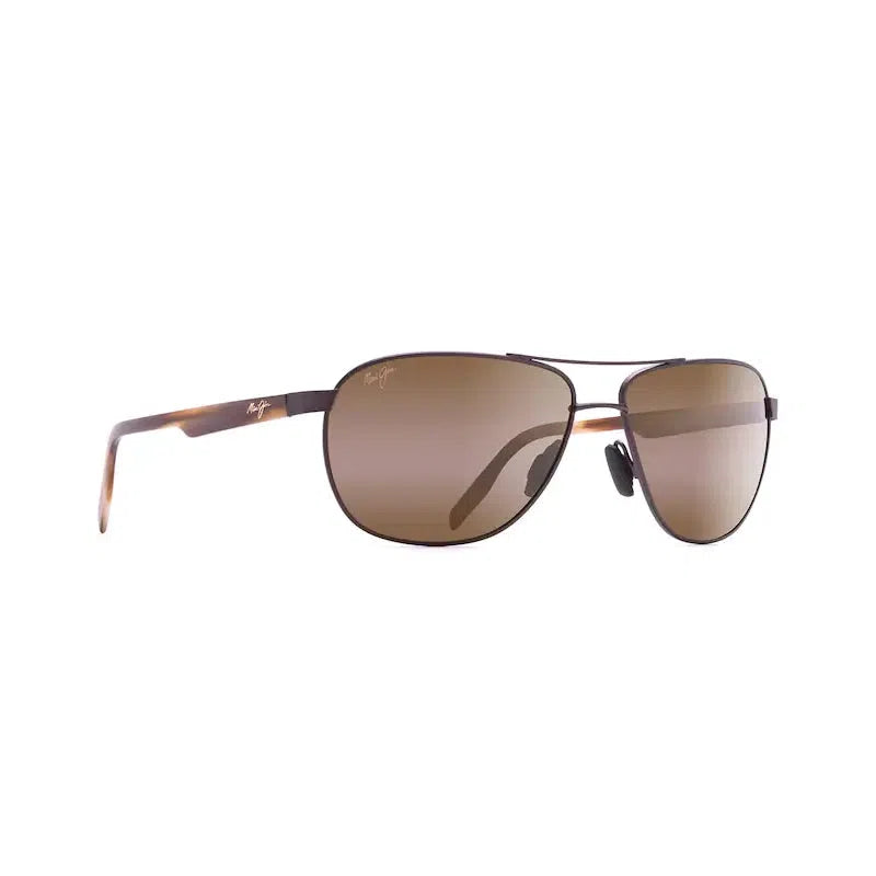MAUI JIM Castles Sunglasses Matte Chocolate | HCL Bronze