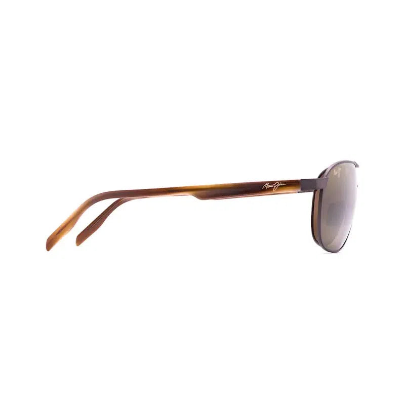 MAUI JIM Castles Sunglasses Matte Chocolate | HCL Bronze