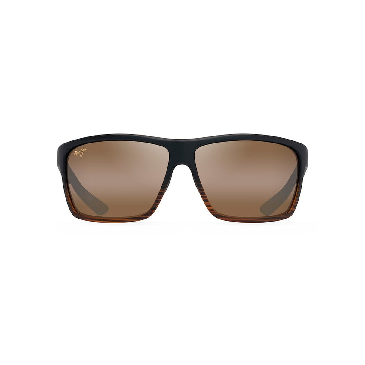 MAUI JIM Alenuihaha Sunglasses Dark Brown Stripe | HCL Bronze