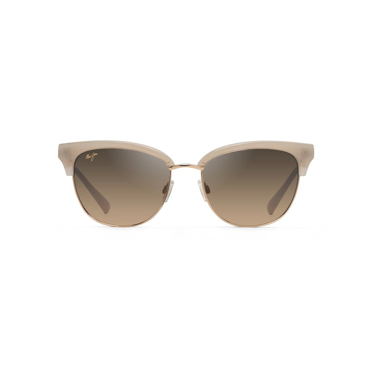 MAUI JIM Lokelani Sunglasses Milky Almond with Gold | HCL Bronze