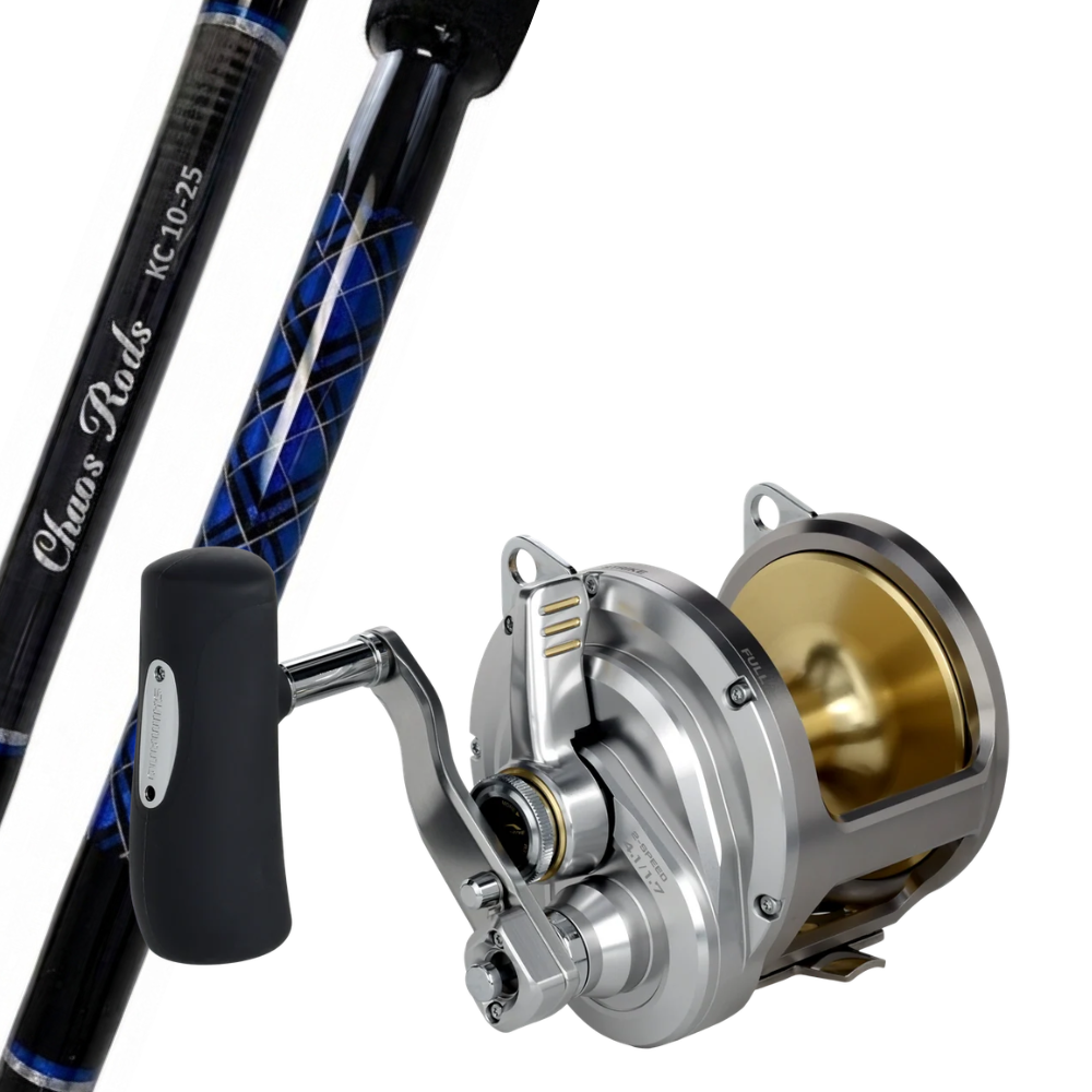 CHAOS Live Bait Rod and Shimano Talica 12II A Reel Combo