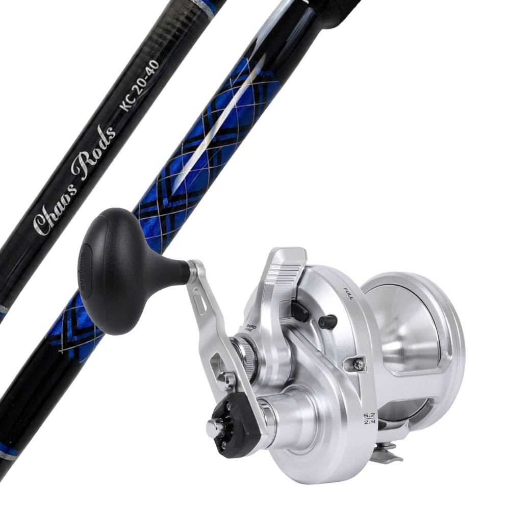 CHAOS Live Bait Rod & Shimano SPM 20II Reel Combo