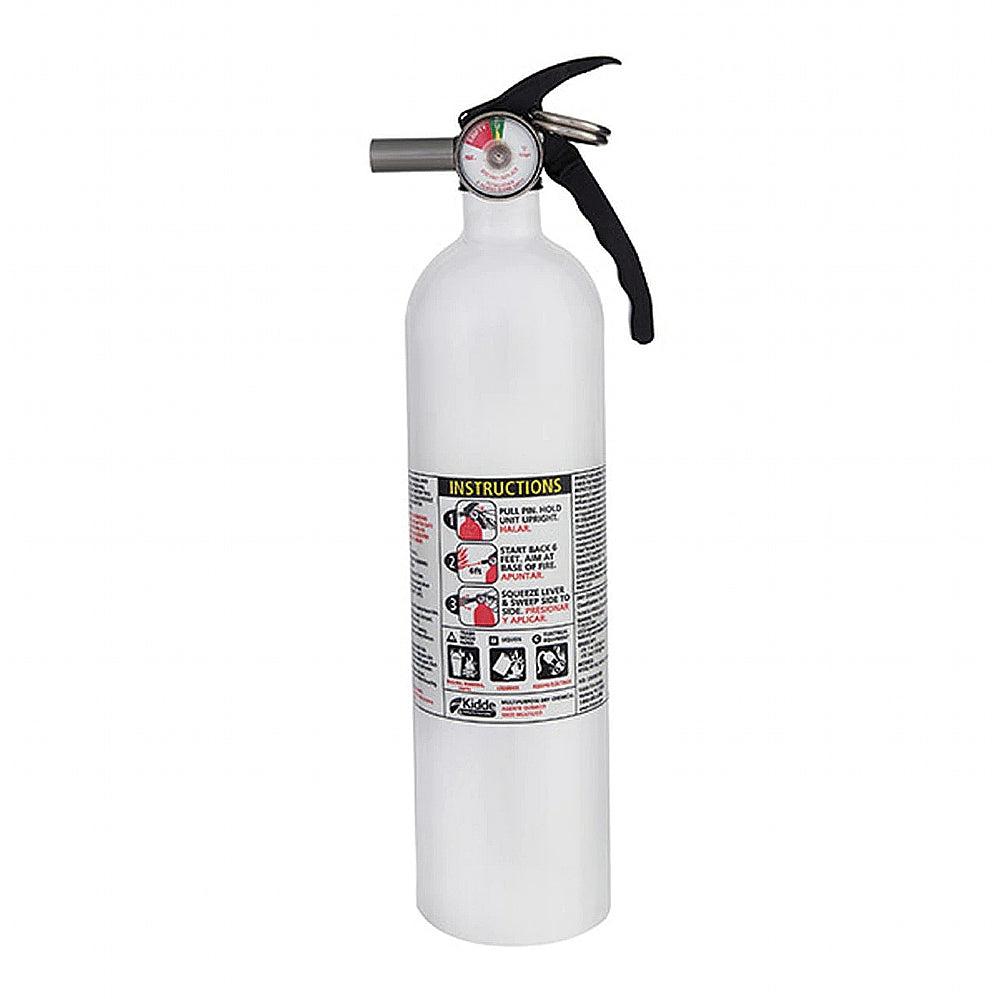 Kidde 466627MTLK Mariner 110 Fire Extinguisher, 2.5#, ABC, W-Metal