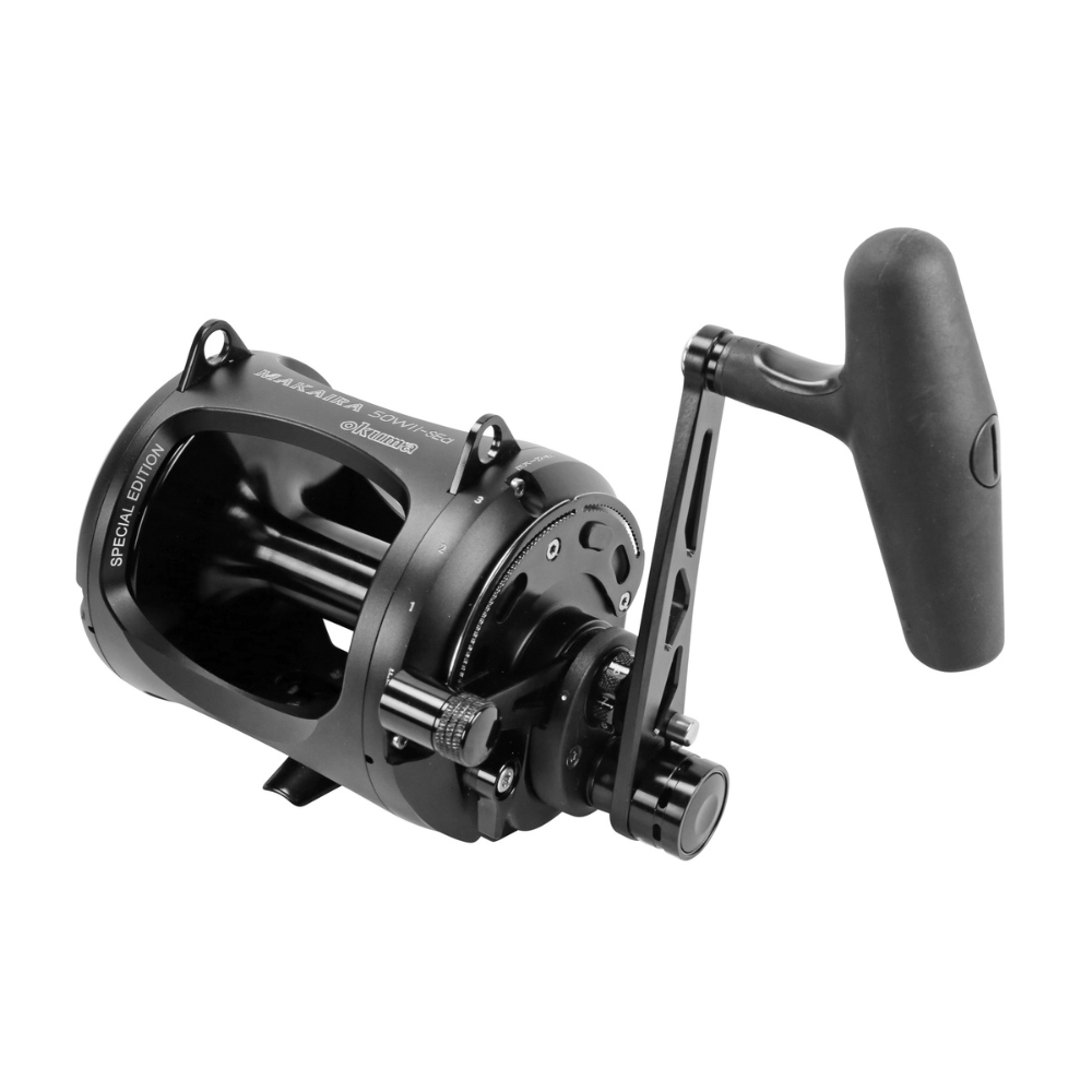 OKUMA Makaira Special Edition Land-Based Shark (LBS) Two-Speed Reel