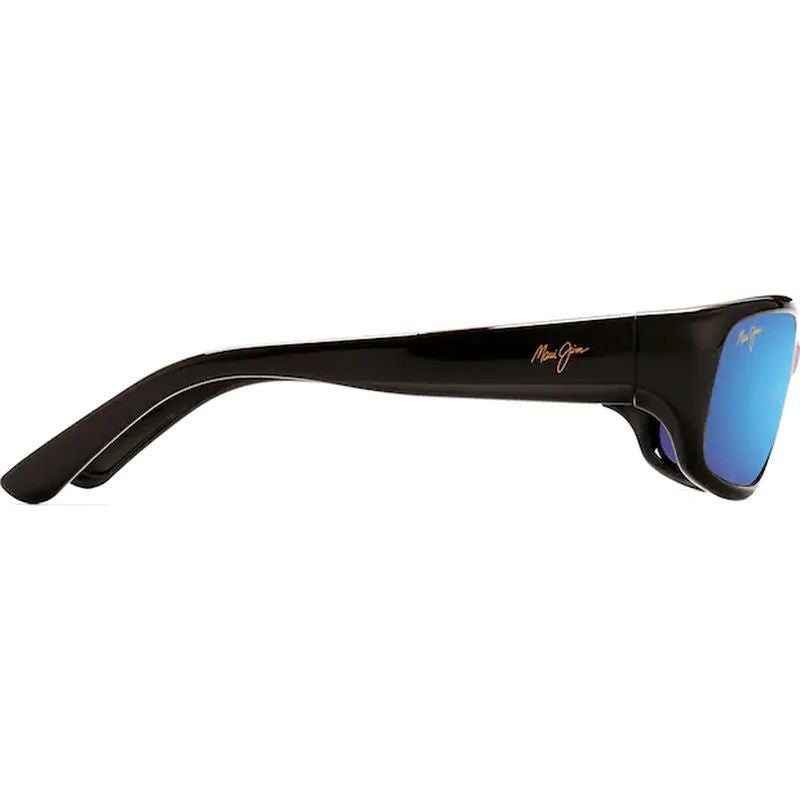MAUI JIM MYMAUI STINGRAY Sunglasses Gloss Black | Blue Hawaii Super Thin Glass