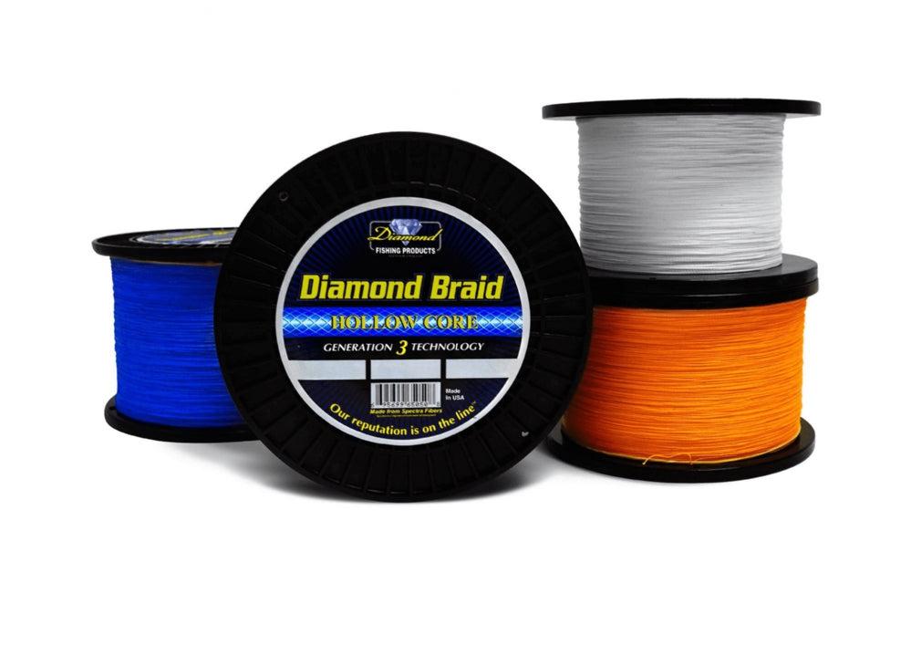 Diamond Generation 3 Hollowcore Braid - 600yds